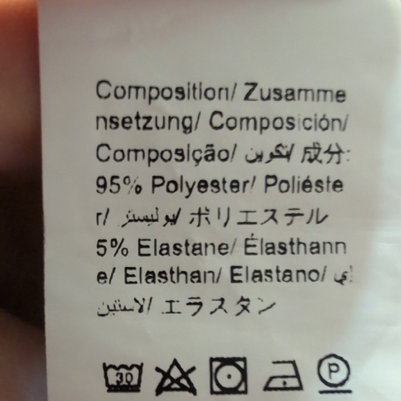 SHEIN Orange and Leopard Print Long Sleeve Top - Picture 5 of 5